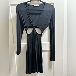 Bayse Trista mini dress black. Size small